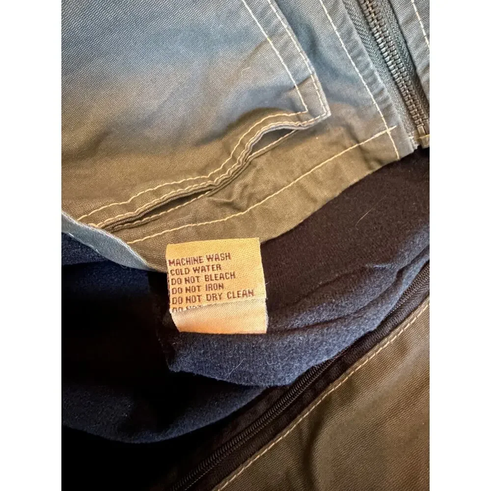 STS Ranchwear Sundance Jacket medium green grey *has branding* utility canvas